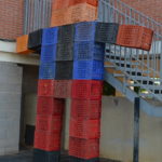 Art local i jove: escultura amb caixons