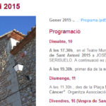 Programa de Sant Antoni 2015