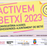 S'obri el termini d'Activem Betxí 2023